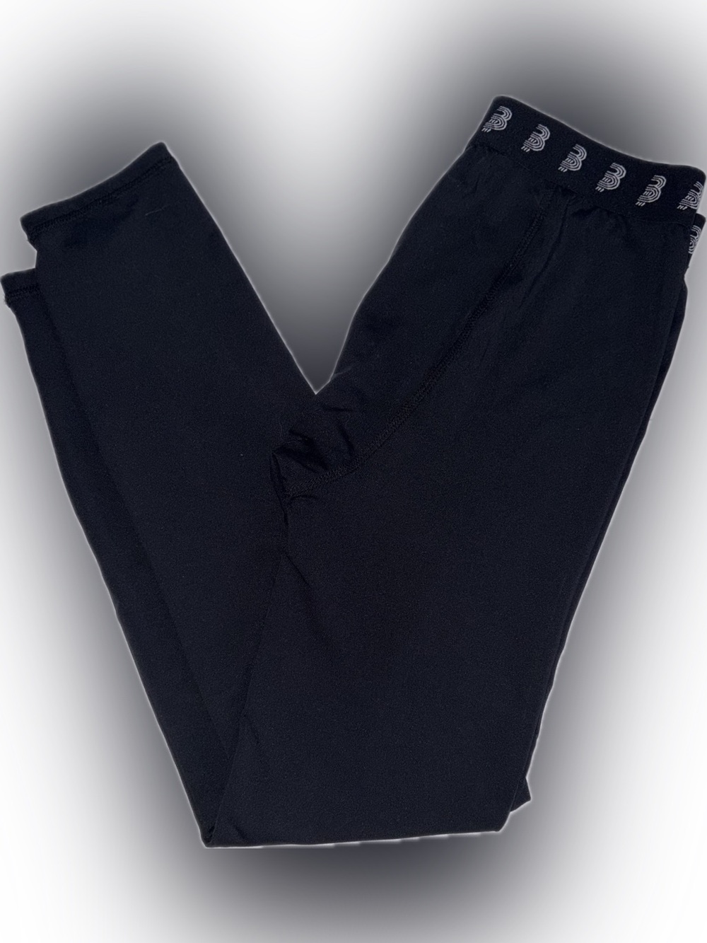 Black Boys Compression Pants for Sports